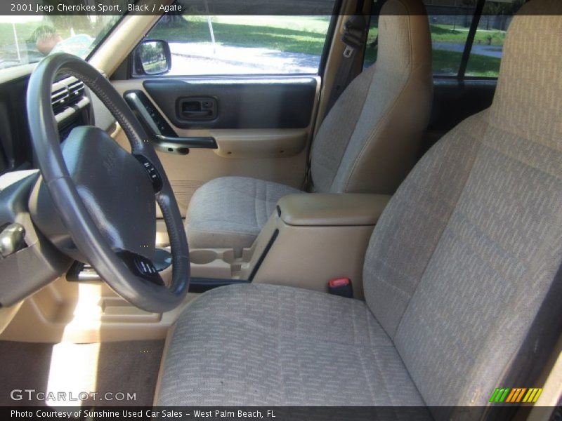 Black / Agate 2001 Jeep Cherokee Sport