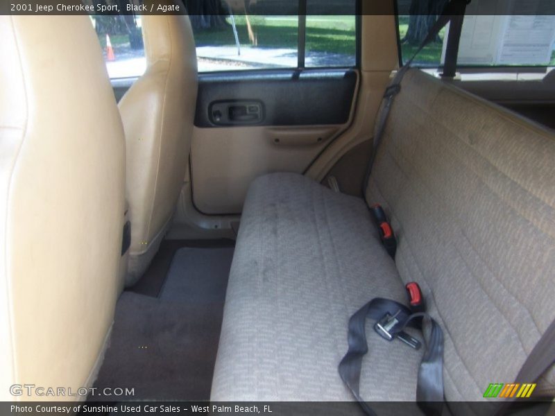 Black / Agate 2001 Jeep Cherokee Sport