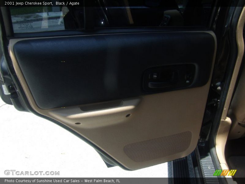 Black / Agate 2001 Jeep Cherokee Sport