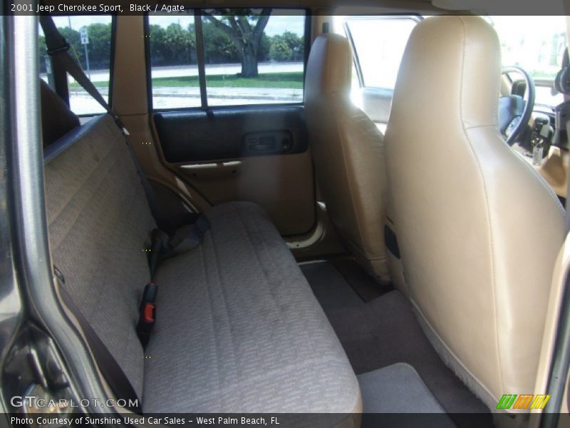 Black / Agate 2001 Jeep Cherokee Sport