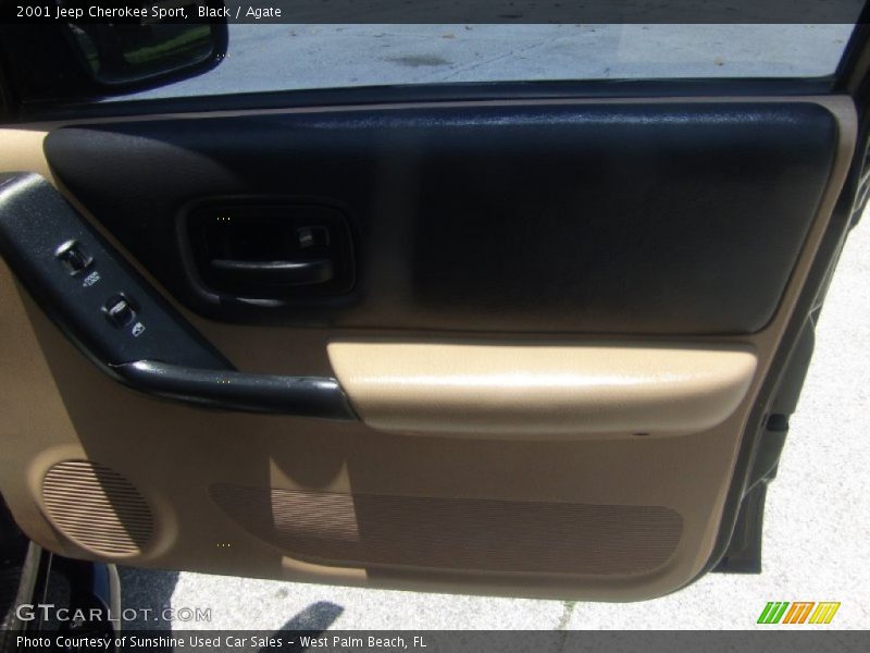 Black / Agate 2001 Jeep Cherokee Sport
