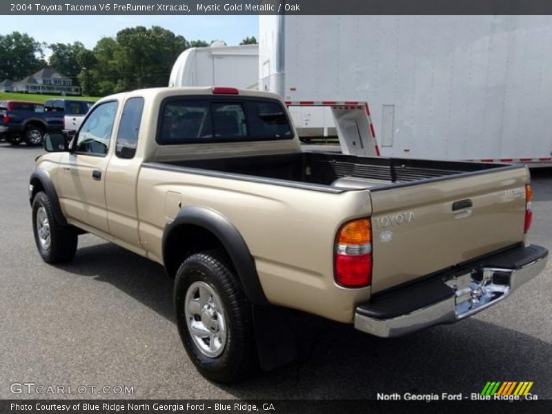 Mystic Gold Metallic / Oak 2004 Toyota Tacoma V6 PreRunner Xtracab