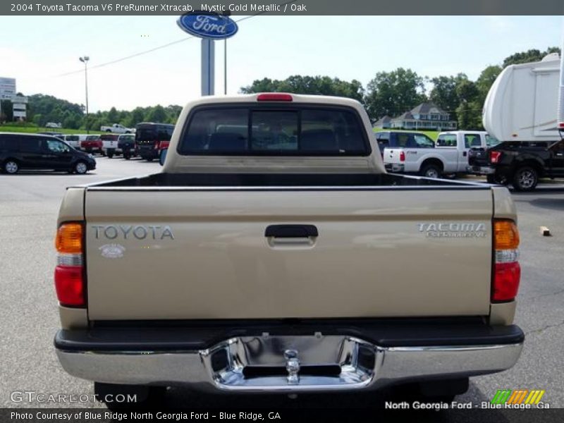 Mystic Gold Metallic / Oak 2004 Toyota Tacoma V6 PreRunner Xtracab