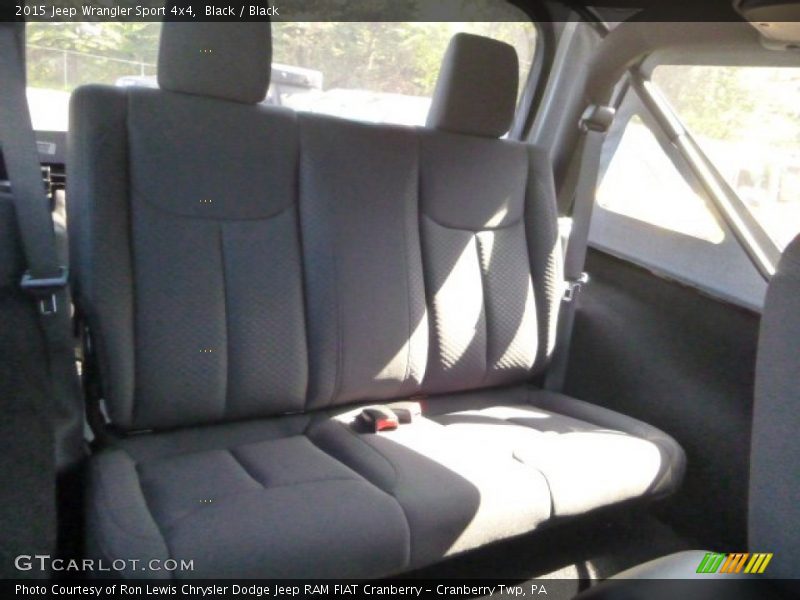 Black / Black 2015 Jeep Wrangler Sport 4x4