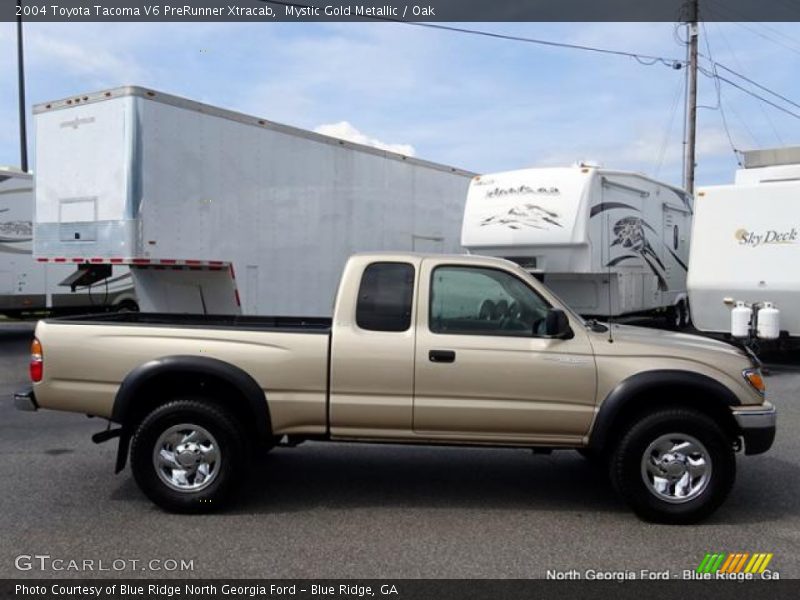 Mystic Gold Metallic / Oak 2004 Toyota Tacoma V6 PreRunner Xtracab