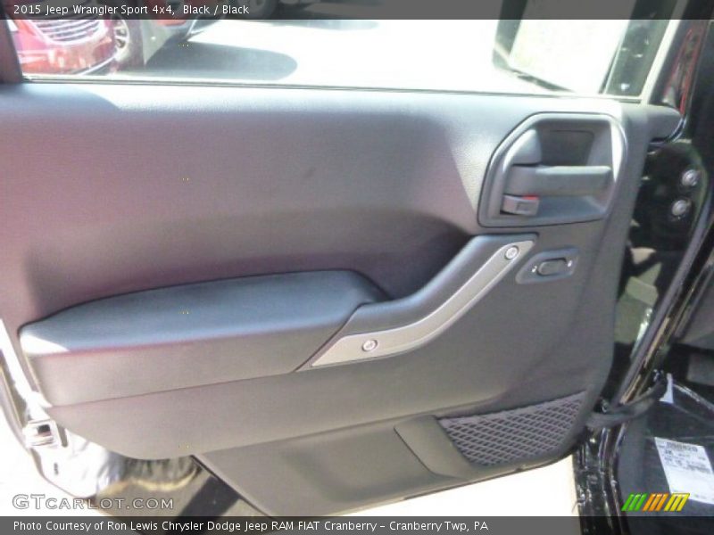 Black / Black 2015 Jeep Wrangler Sport 4x4