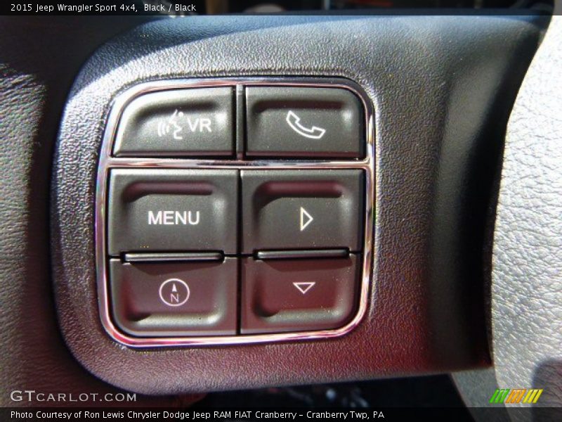 Black / Black 2015 Jeep Wrangler Sport 4x4