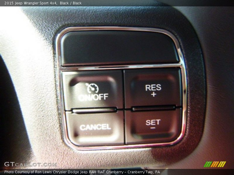 Black / Black 2015 Jeep Wrangler Sport 4x4