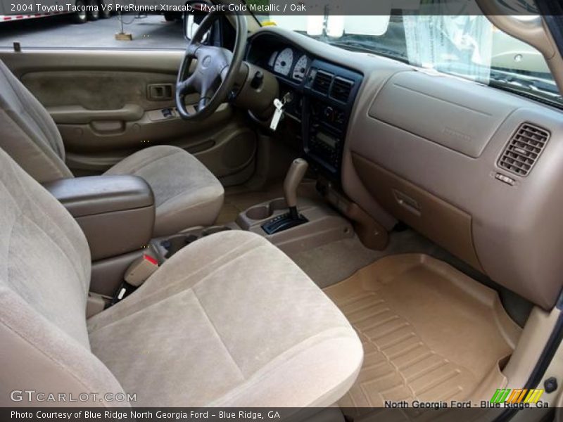 Mystic Gold Metallic / Oak 2004 Toyota Tacoma V6 PreRunner Xtracab