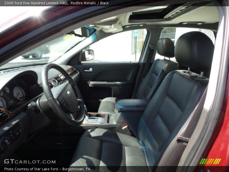 Redfire Metallic / Black 2006 Ford Five Hundred Limited AWD