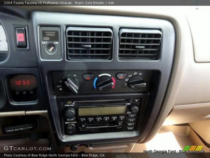 Mystic Gold Metallic / Oak 2004 Toyota Tacoma V6 PreRunner Xtracab
