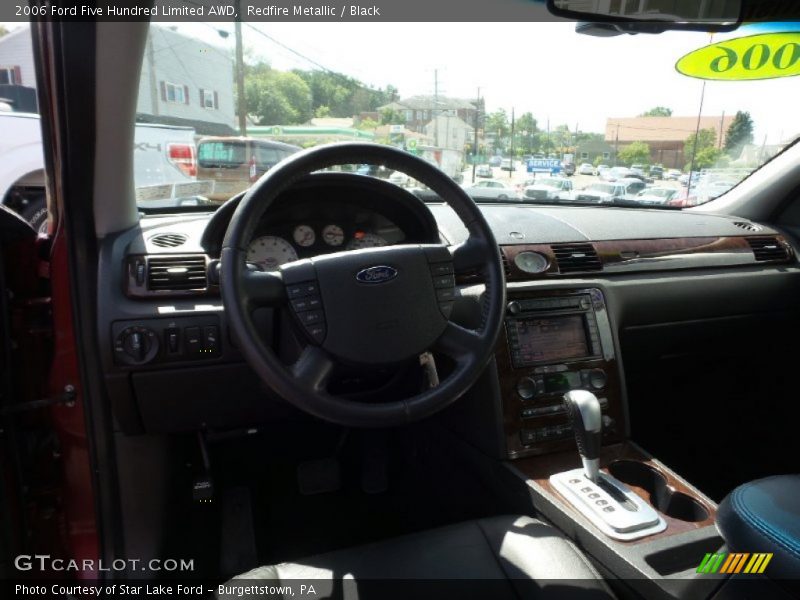 Redfire Metallic / Black 2006 Ford Five Hundred Limited AWD