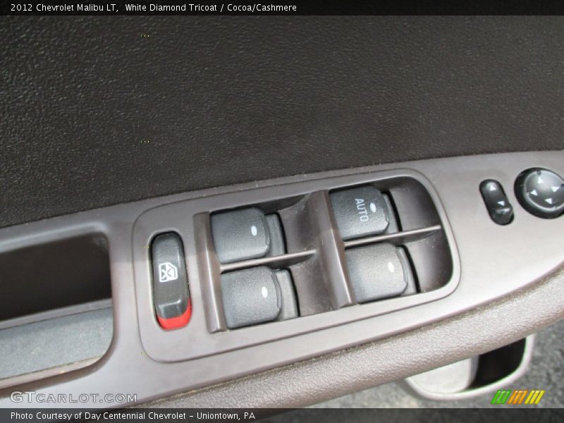 White Diamond Tricoat / Cocoa/Cashmere 2012 Chevrolet Malibu LT