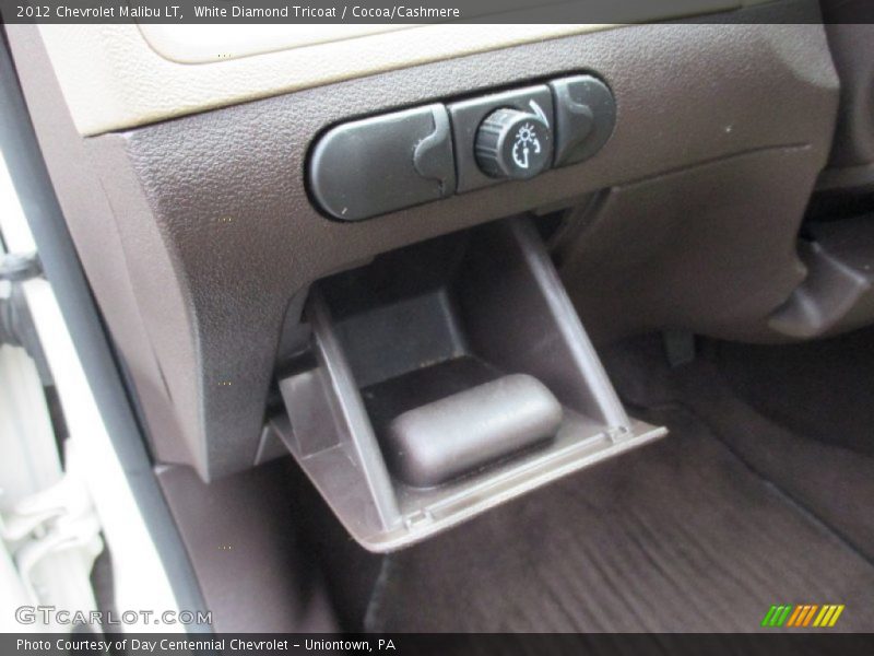 White Diamond Tricoat / Cocoa/Cashmere 2012 Chevrolet Malibu LT