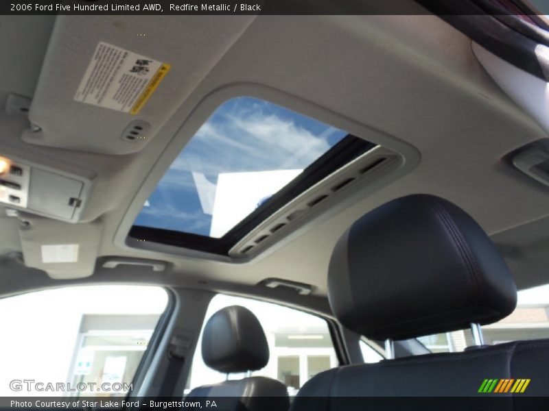 Redfire Metallic / Black 2006 Ford Five Hundred Limited AWD