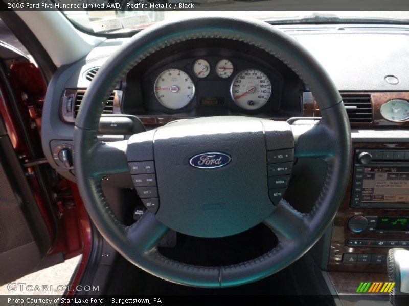 Redfire Metallic / Black 2006 Ford Five Hundred Limited AWD