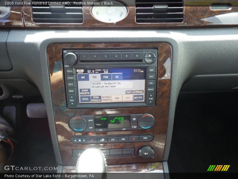 Redfire Metallic / Black 2006 Ford Five Hundred Limited AWD