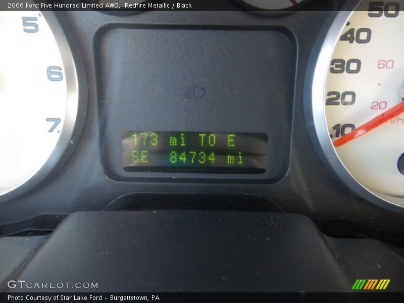 Redfire Metallic / Black 2006 Ford Five Hundred Limited AWD