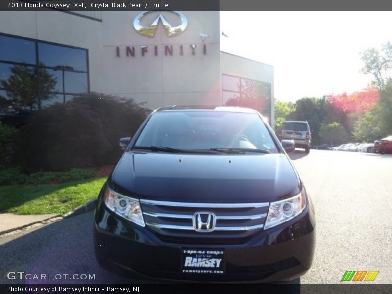 Crystal Black Pearl / Truffle 2013 Honda Odyssey EX-L