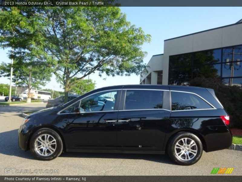 Crystal Black Pearl / Truffle 2013 Honda Odyssey EX-L