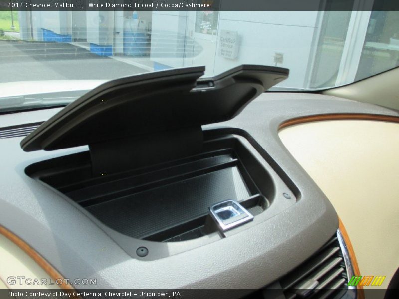 White Diamond Tricoat / Cocoa/Cashmere 2012 Chevrolet Malibu LT