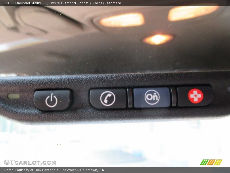 White Diamond Tricoat / Cocoa/Cashmere 2012 Chevrolet Malibu LT