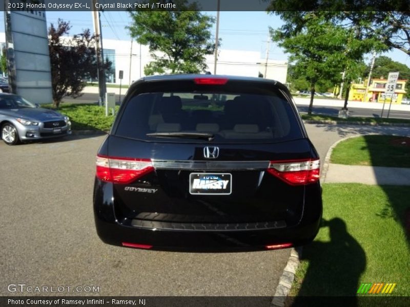 Crystal Black Pearl / Truffle 2013 Honda Odyssey EX-L