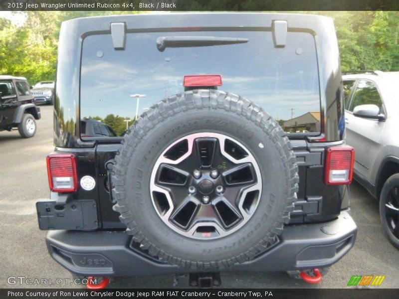 Black / Black 2015 Jeep Wrangler Unlimited Rubicon 4x4