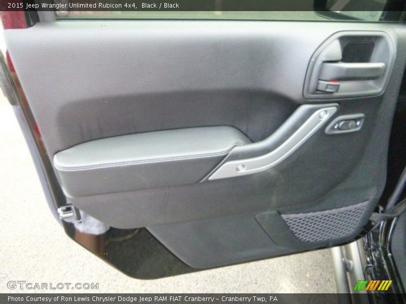 Black / Black 2015 Jeep Wrangler Unlimited Rubicon 4x4