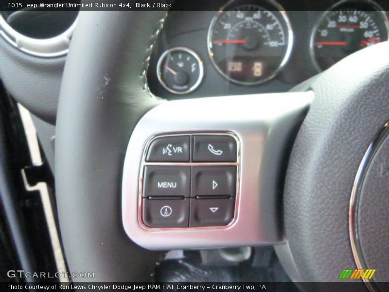 Black / Black 2015 Jeep Wrangler Unlimited Rubicon 4x4