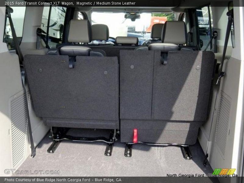 Magnetic / Medium Stone Leather 2015 Ford Transit Connect XLT Wagon