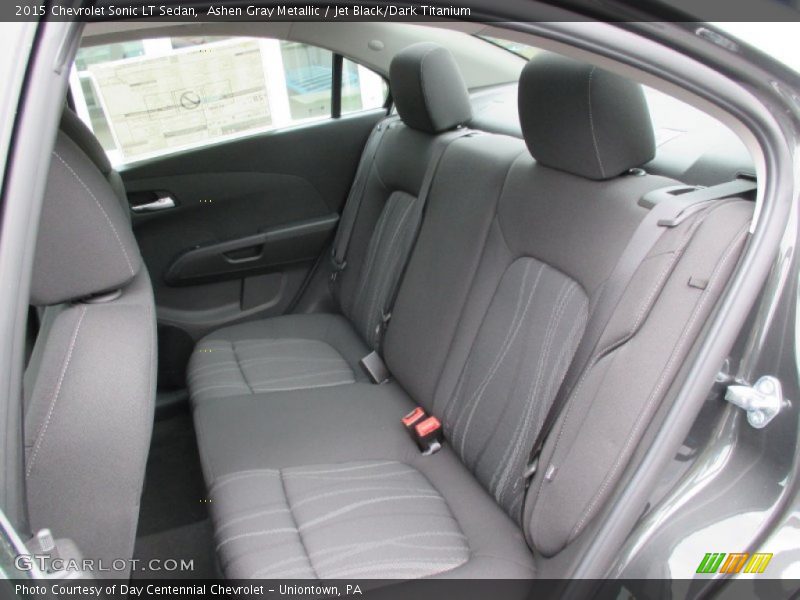 Ashen Gray Metallic / Jet Black/Dark Titanium 2015 Chevrolet Sonic LT Sedan
