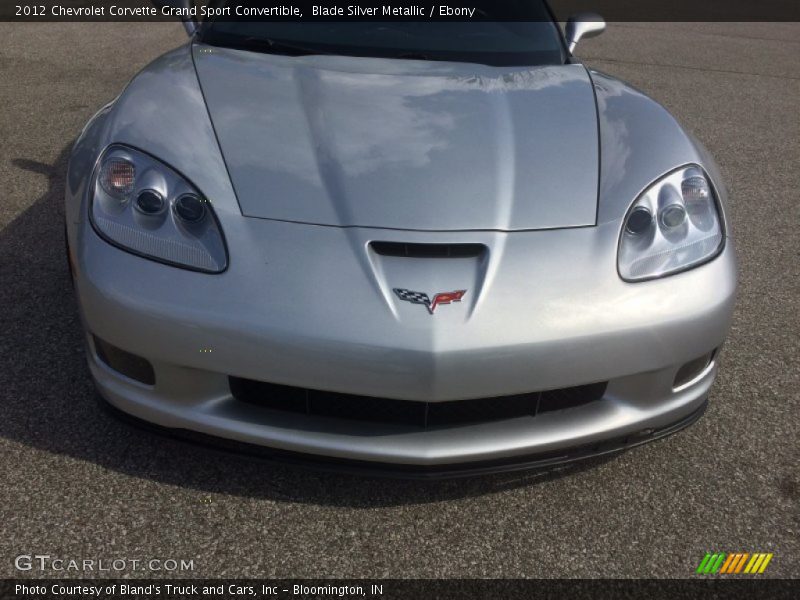 Blade Silver Metallic / Ebony 2012 Chevrolet Corvette Grand Sport Convertible