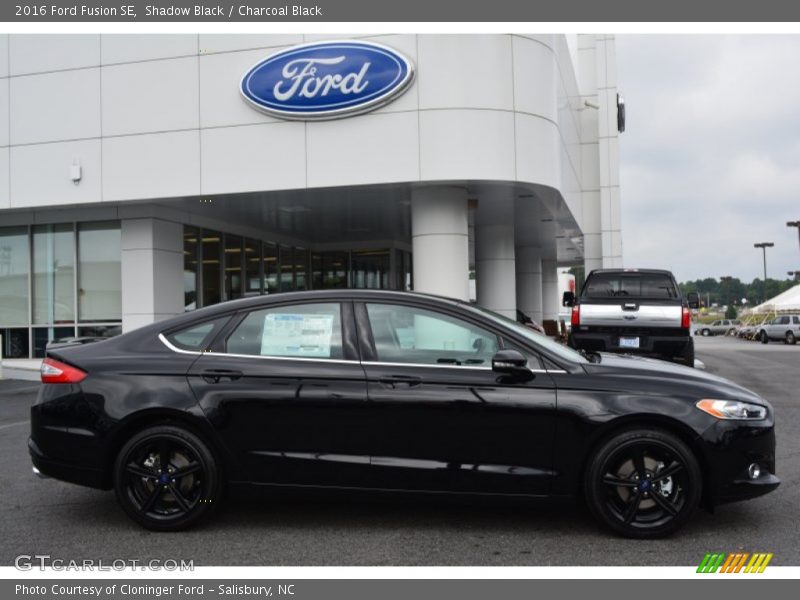 Shadow Black / Charcoal Black 2016 Ford Fusion SE