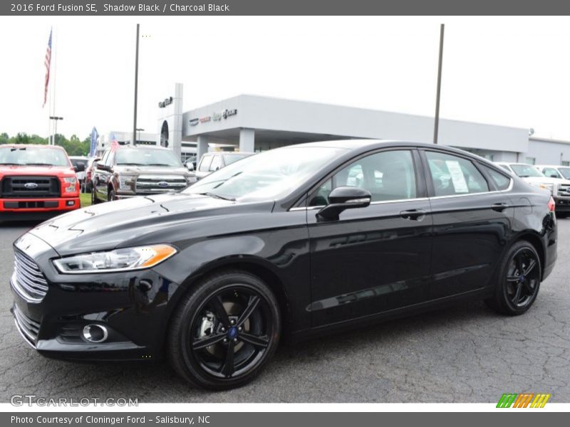 Shadow Black / Charcoal Black 2016 Ford Fusion SE