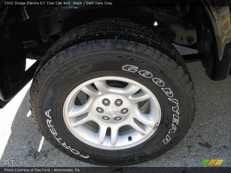 Black / Dark Slate Gray 2002 Dodge Dakota SLT Club Cab 4x4