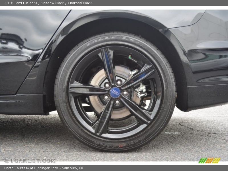 Shadow Black / Charcoal Black 2016 Ford Fusion SE