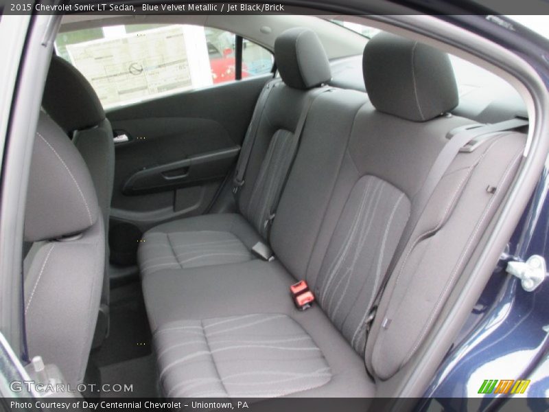 Blue Velvet Metallic / Jet Black/Brick 2015 Chevrolet Sonic LT Sedan