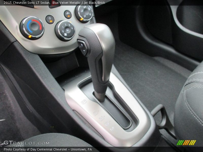 Blue Velvet Metallic / Jet Black/Brick 2015 Chevrolet Sonic LT Sedan