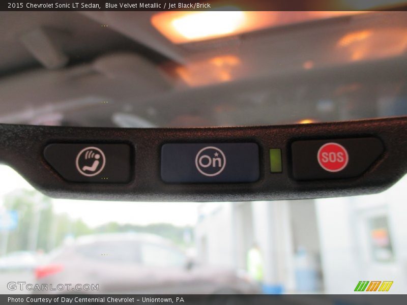 Blue Velvet Metallic / Jet Black/Brick 2015 Chevrolet Sonic LT Sedan