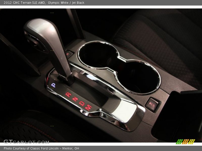 Olympic White / Jet Black 2012 GMC Terrain SLE AWD