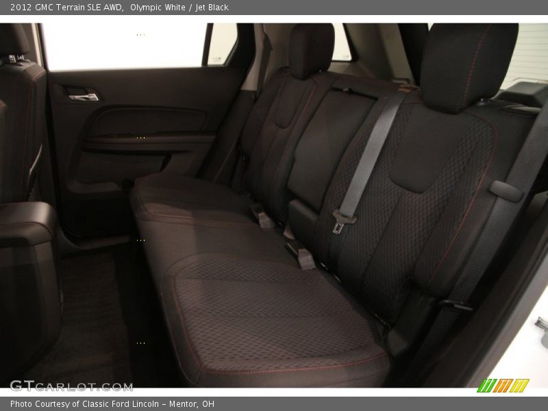 Olympic White / Jet Black 2012 GMC Terrain SLE AWD