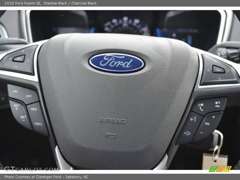Shadow Black / Charcoal Black 2016 Ford Fusion SE
