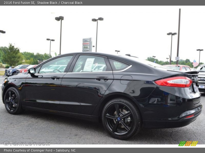Shadow Black / Charcoal Black 2016 Ford Fusion SE