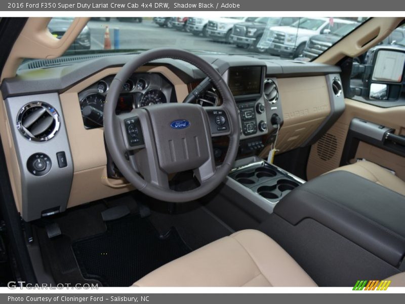 Adobe Interior - 2016 F350 Super Duty Lariat Crew Cab 4x4 DRW 
