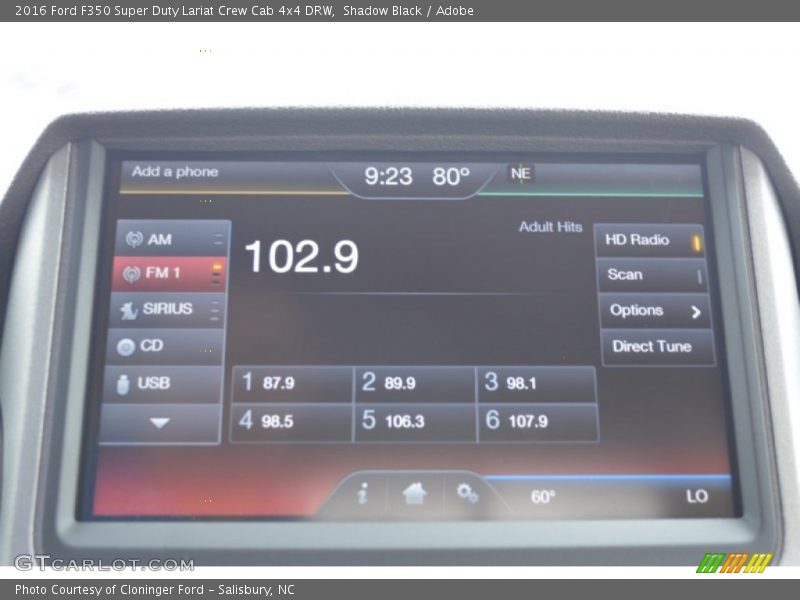 Shadow Black / Adobe 2016 Ford F350 Super Duty Lariat Crew Cab 4x4 DRW