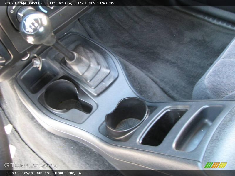 Black / Dark Slate Gray 2002 Dodge Dakota SLT Club Cab 4x4