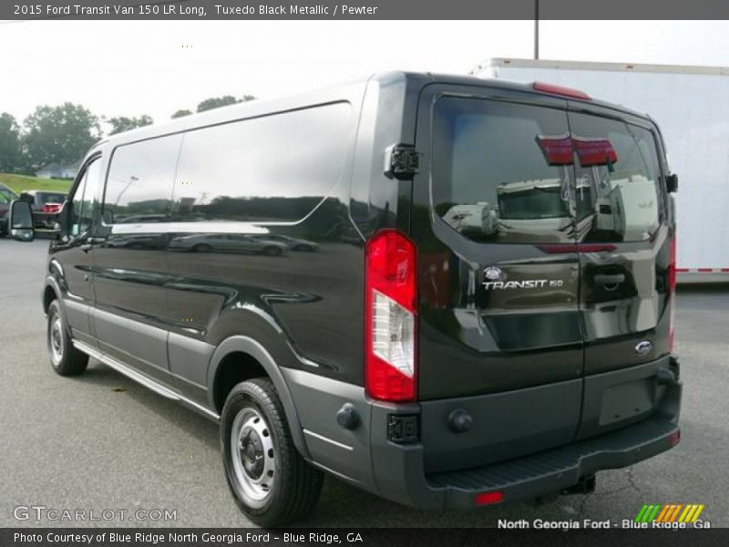 Tuxedo Black Metallic / Pewter 2015 Ford Transit Van 150 LR Long