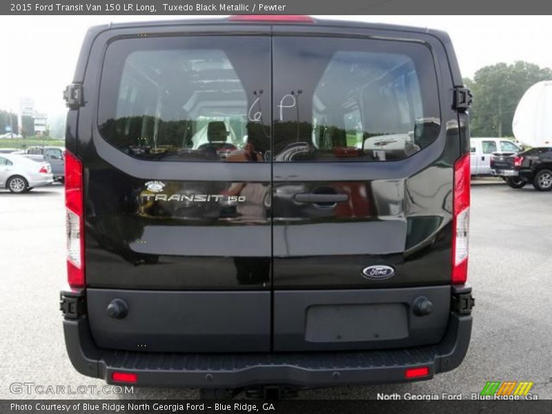 Tuxedo Black Metallic / Pewter 2015 Ford Transit Van 150 LR Long