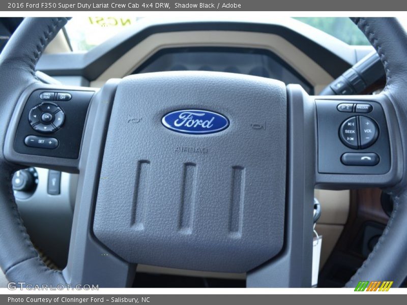 Controls of 2016 F350 Super Duty Lariat Crew Cab 4x4 DRW